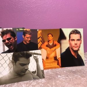 FREE * 1999 Ricky Martin Concert Winterland Photo Collectible Prints 20 27 35 48